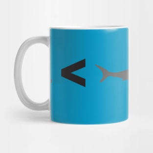 Boat < Shark Mug